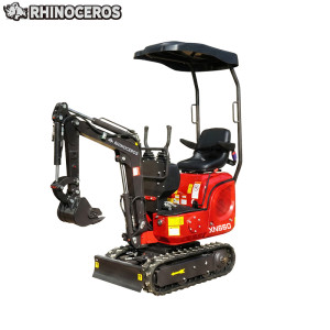 รถขุดขนาดเล็กจิ๋ว XN660 ทำงานในพื้นที่เข้าถึงแคบ